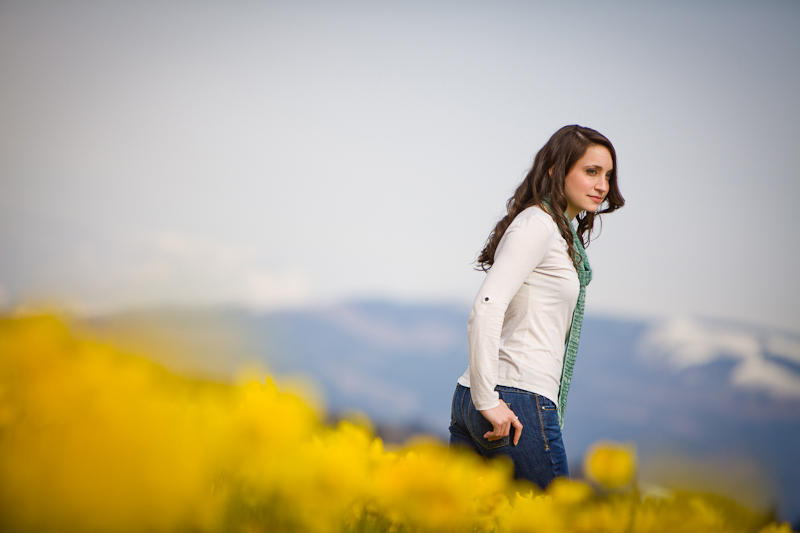 tulip festival seattle wa engagement session